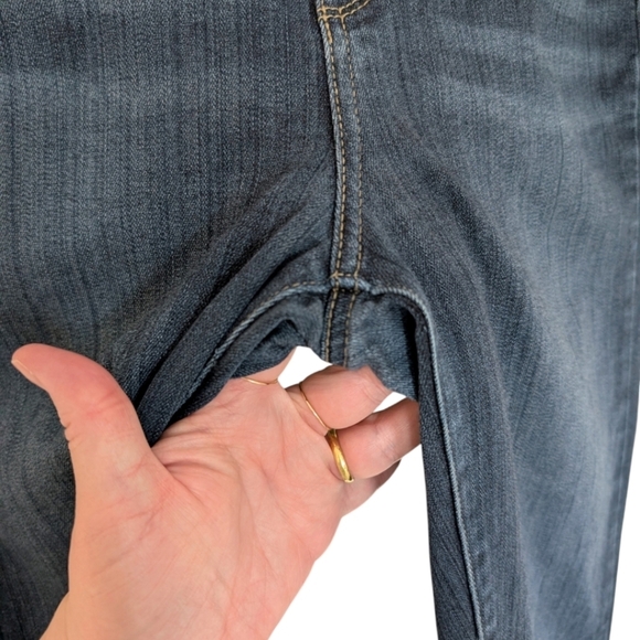 Paige Verdugo Mid-Rise Ankle Skinny Jeans Transcend Dark Wash Women's size 30 - Picture 8 of 16